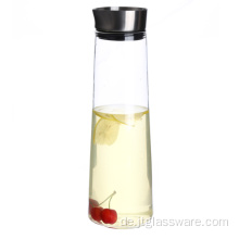 Hochwertiger mundgeblasener Wasserkrug aus Borosilikatglas